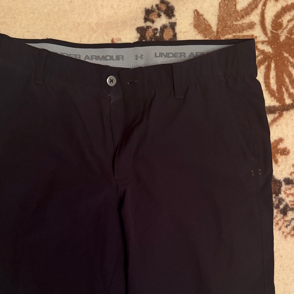 Under Armour Men's Cold Gear Black Chinos